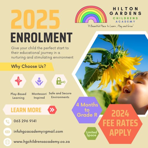 2025 enrolment hilton gardens childrens academy