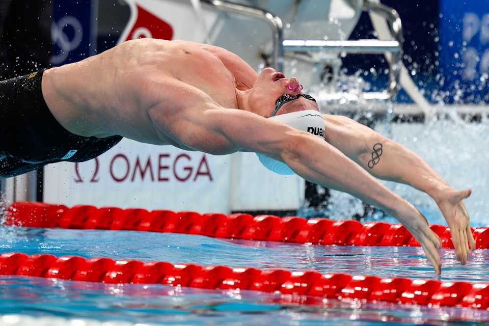 Pieter Coetze 100m backstroke semi