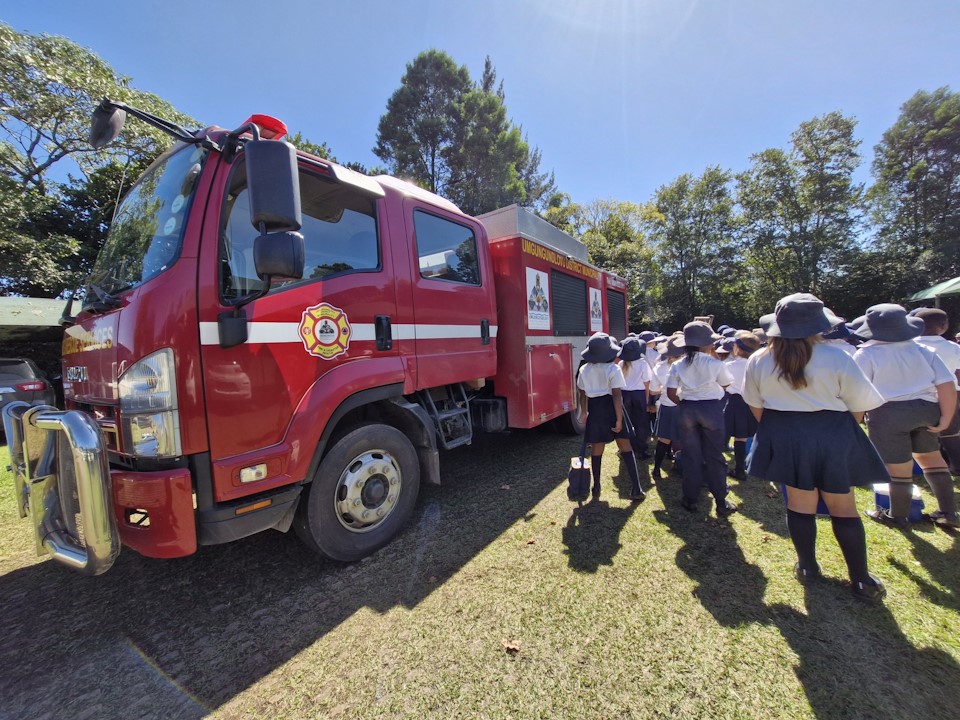 fire truck at laddsworth