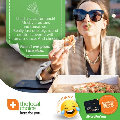 friday funny with the local choice hilton