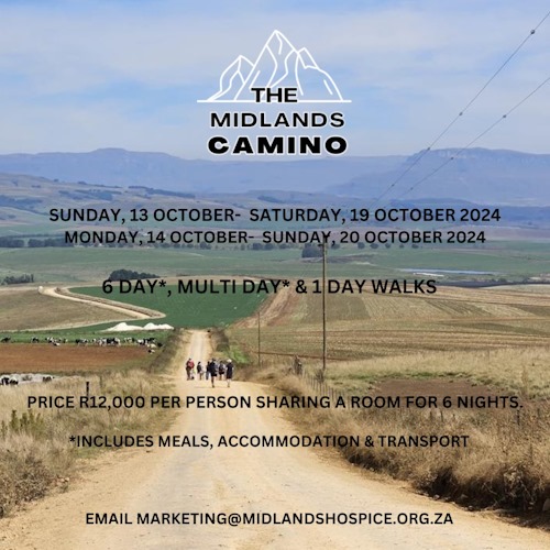 hospice midlands camino walk plan october