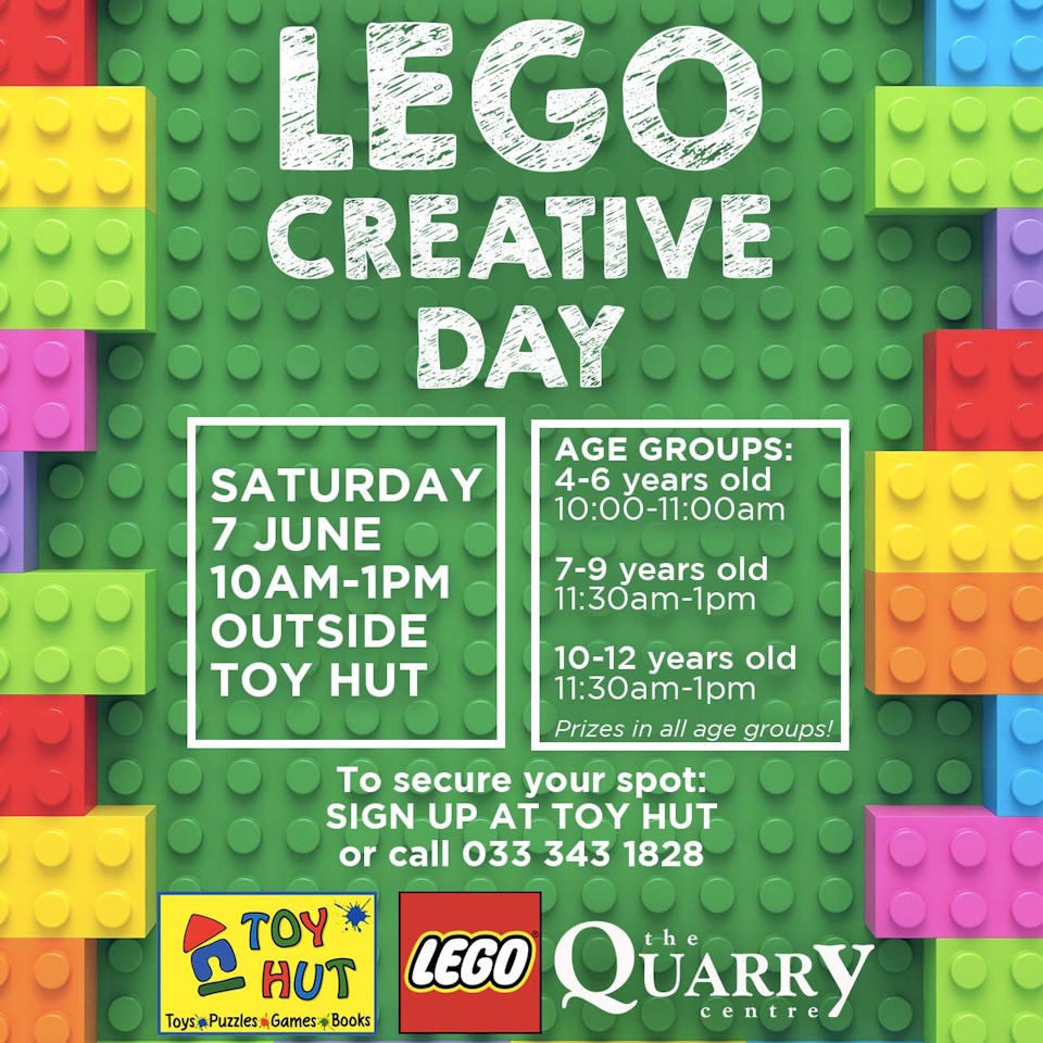 7 june hilton toy shop lego day