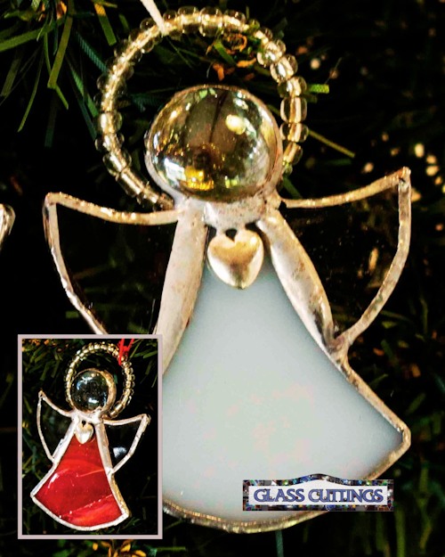 angels glass cuttings