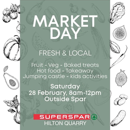 28 feb hilton quarry market