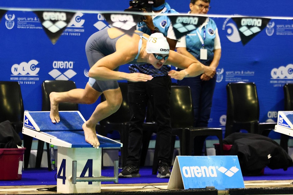 Caitlin de Lange 50m freestyle