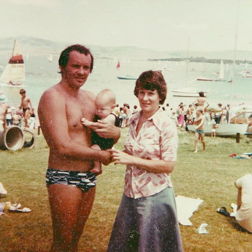 George Watson and family at 1978 Midmar Mile