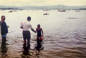 Quix finishes 1975 Midmar Mile