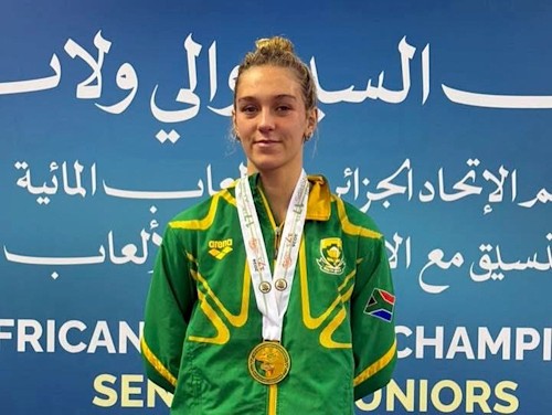 Scarlett le Roux credit Africa Aquatics