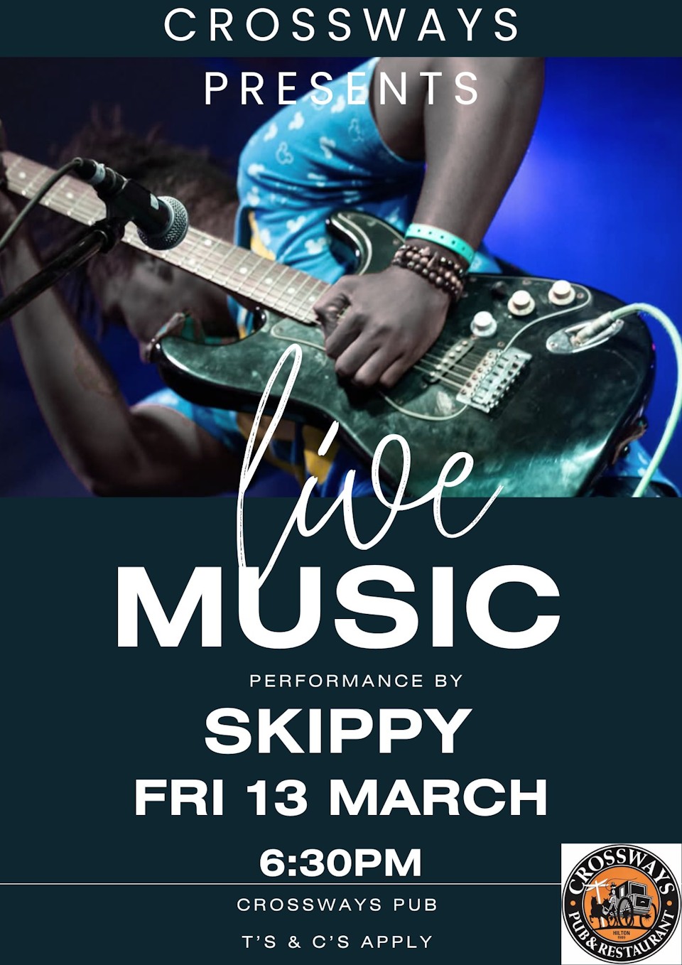 crossways skippy live 13 march