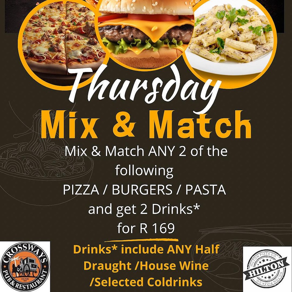 crossways thurs deal