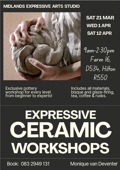 hilton pottery events