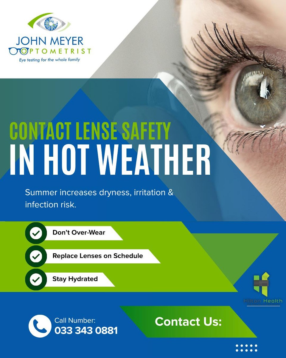 jmo hot weather and contact lenses