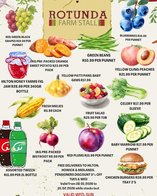 rotunda 28 jan to 1 feb 2026