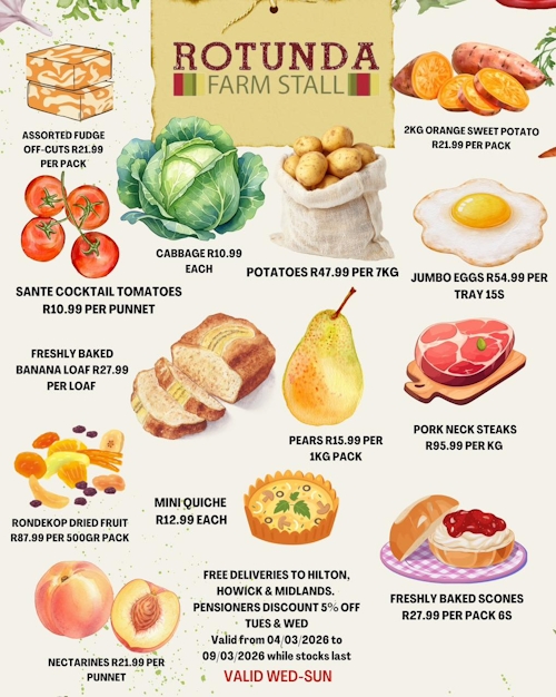 rotunda farm stall march 2026