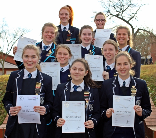 St Annes Gold Award Recipients 002