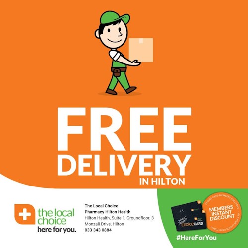 free delivery the local choice