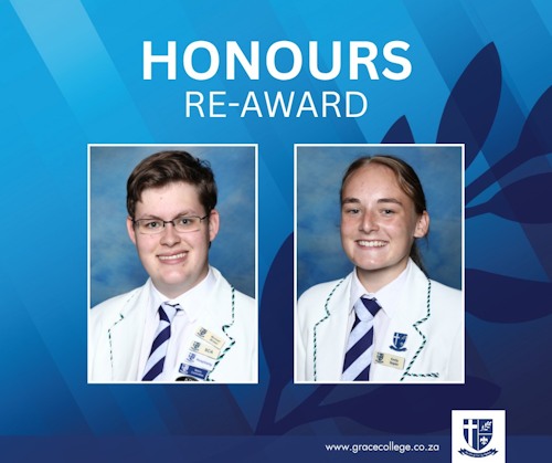 grace college honours reaward