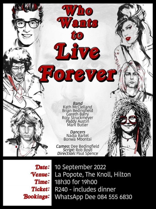 live forever copy