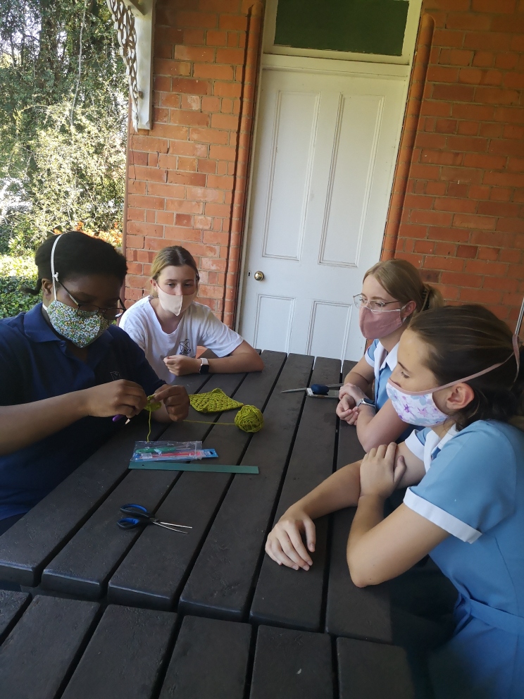 Volunteer hour crochet