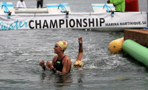 Womens 10km finish