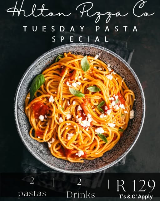 crossways hilton pizza pasta