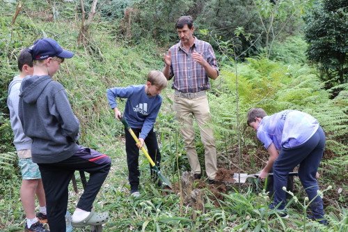 tree planting with murray tessendorf