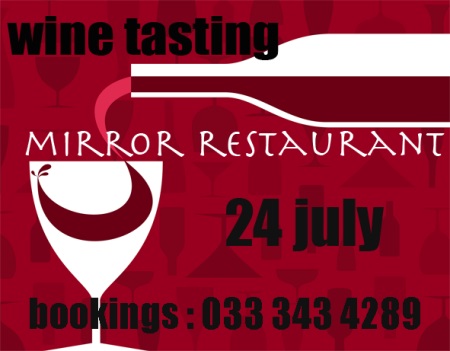 mirror wine tasting cover