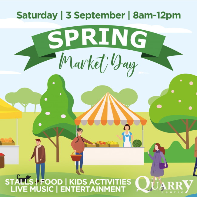 market day at the quarry